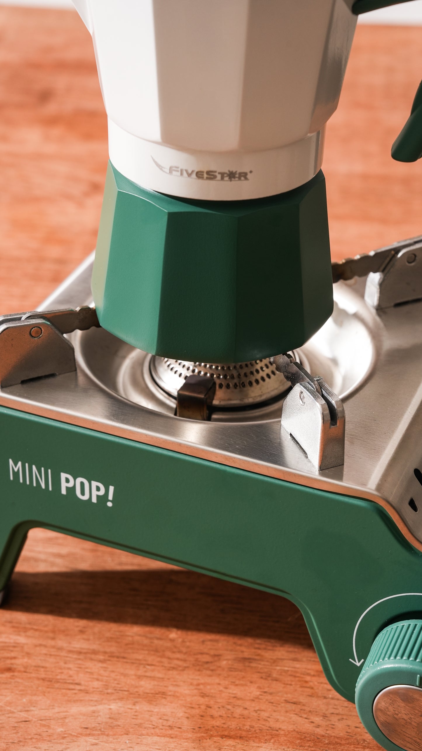 MINI POP Butane Gas Stove & MOKA POT