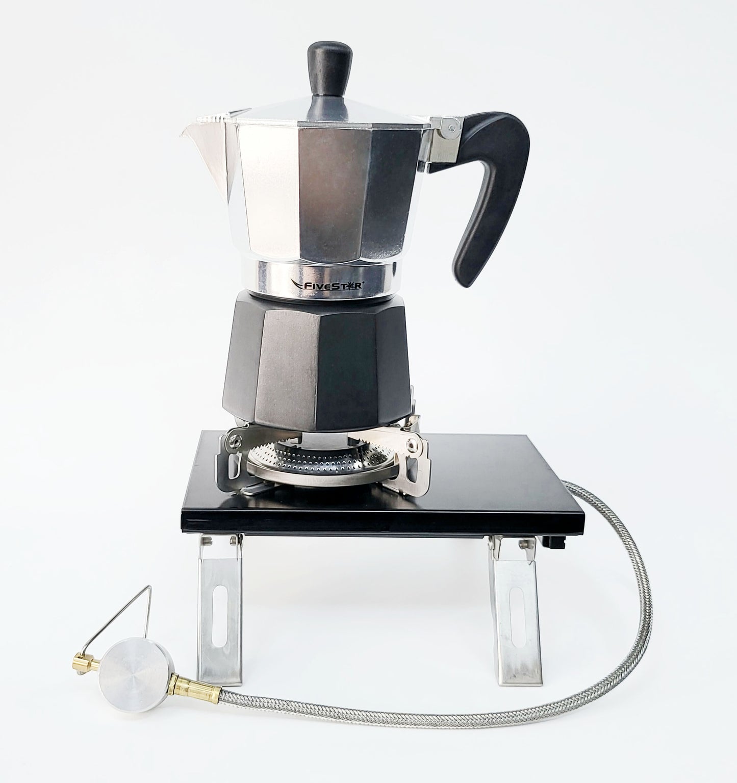 MINI SHOT Butane Gas Stove & MOKA POT