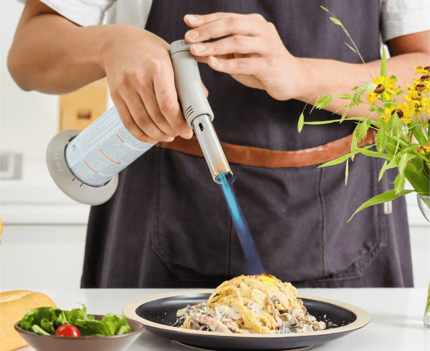 Leafy, Butane Gas Chef Torch (gas cartridge not included)